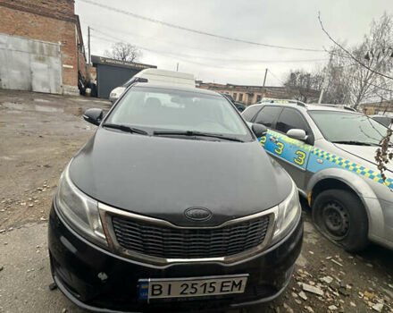 Чорний Кіа Ріо, об'ємом двигуна 1.4 л та пробігом 100 тис. км за 3500 $, фото 1 на Automoto.ua
