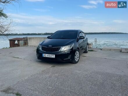 Черный Киа Рио, объемом двигателя 1.4 л и пробегом 178 тыс. км за 7800 $, фото 1 на Automoto.ua