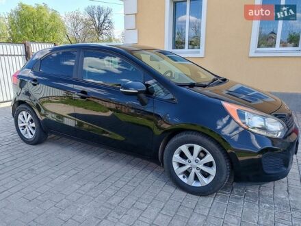 Черный Киа Рио, объемом двигателя 1.6 л и пробегом 149 тыс. км за 7000 $, фото 1 на Automoto.ua