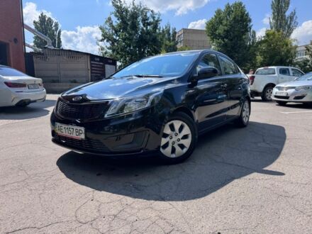 Черный Киа Рио, объемом двигателя 1.4 л и пробегом 53 тыс. км за 8507 $, фото 1 на Automoto.ua