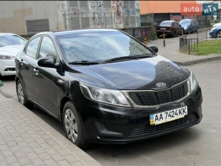 Кіа Ріо 2012 у Києві на Automoto.ua Чорний Кіа Ріо, об'ємом двигуна 1.4 л та пробігом 161 тис. км за 6800 $, фото 1 на Automoto.ua