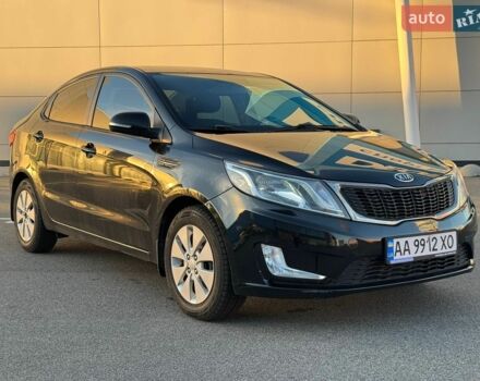 Черный Киа Рио, объемом двигателя 1.6 л и пробегом 181 тыс. км за 7950 $, фото 1 на Automoto.ua