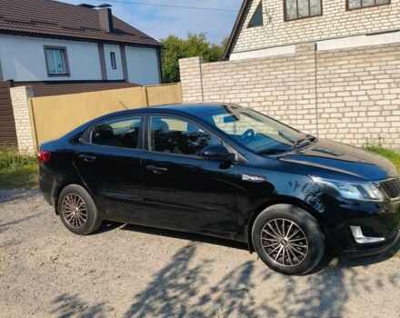 Черный Киа Рио, объемом двигателя 1.4 л и пробегом 109 тыс. км за 7200 $, фото 1 на Automoto.ua