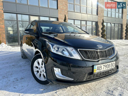 Черный Киа Рио, объемом двигателя 1.59 л и пробегом 93 тыс. км за 8999 $, фото 1 на Automoto.ua