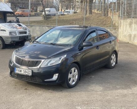 Чорний Кіа Ріо, об'ємом двигуна 1.6 л та пробігом 252 тис. км за 3650 $, фото 1 на Automoto.ua