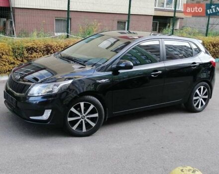 Черный Киа Рио, объемом двигателя 1.6 л и пробегом 156 тыс. км за 7950 $, фото 1 на Automoto.ua
