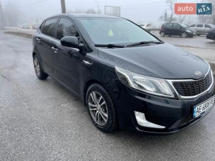 Черный Киа Рио, объемом двигателя 1.6 л и пробегом 155 тыс. км за 6600 $, фото 1 на Automoto.ua