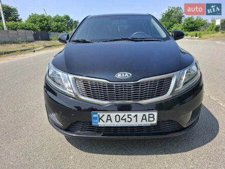 Черный Киа Рио, объемом двигателя 1.4 л и пробегом 161 тыс. км за 6900 $, фото 1 на Automoto.ua
