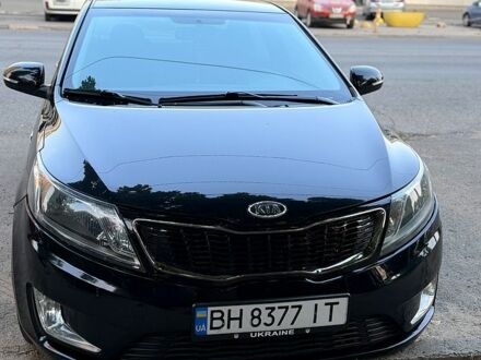Черный Киа Рио, объемом двигателя 1.6 л и пробегом 104 тыс. км за 8500 $, фото 1 на Automoto.ua