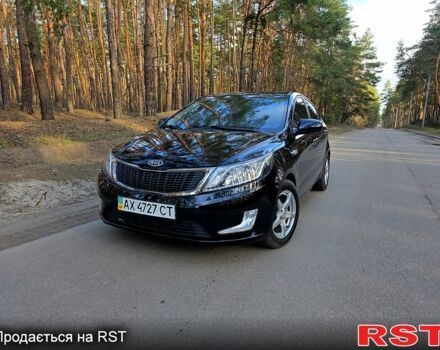 Черный Киа Рио, объемом двигателя 1.6 л и пробегом 103 тыс. км за 6800 $, фото 1 на Automoto.ua