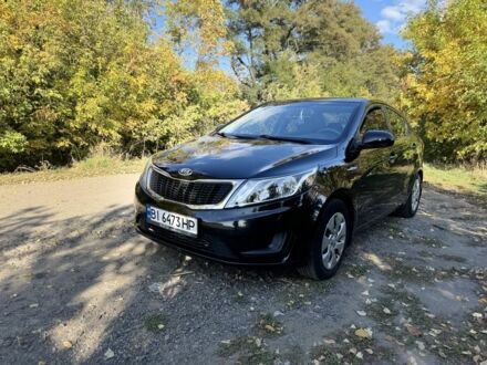 Киа Рио 2012 в Полтаве на Automoto.ua Черный Киа Рио, объемом двигателя 1.4 л и пробегом 173 тыс. км за 7000 $, фото 1 на Automoto.ua