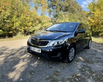Черный Киа Рио, объемом двигателя 1.4 л и пробегом 173 тыс. км за 7300 $, фото 1 на Automoto.ua