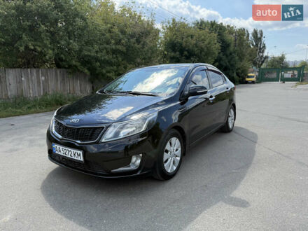Кіа Ріо 2012 у Києві на Automoto.ua Чорний Кіа Ріо, об'ємом двигуна 1.59 л та пробігом 217 тис. км за 8600 $, фото 1 на Automoto.ua