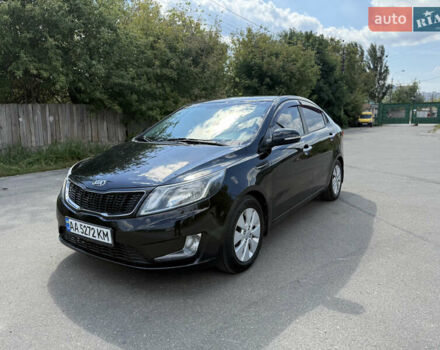 Черный Киа Рио, объемом двигателя 1.59 л и пробегом 217 тыс. км за 8600 $, фото 1 на Automoto.ua