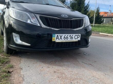 Черный Киа Рио, объемом двигателя 1.4 л и пробегом 190 тыс. км за 5500 $, фото 1 на Automoto.ua