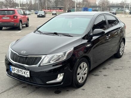 Черный Киа Рио, объемом двигателя 1.6 л и пробегом 178 тыс. км за 8200 $, фото 1 на Automoto.ua
