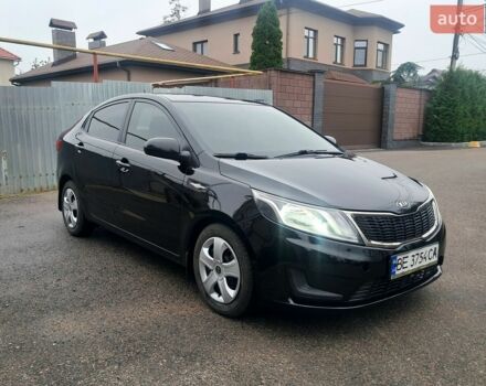 Черный Киа Рио, объемом двигателя 1.4 л и пробегом 167 тыс. км за 5700 $, фото 1 на Automoto.ua