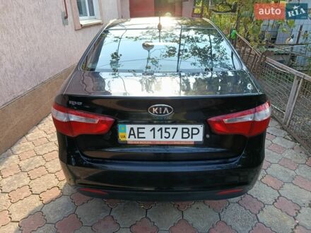 Черный Киа Рио, объемом двигателя 1.4 л и пробегом 53 тыс. км за 8400 $, фото 1 на Automoto.ua