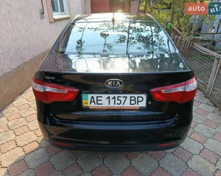 Черный Киа Рио, объемом двигателя 1.4 л и пробегом 53 тыс. км за 8100 $, фото 1 на Automoto.ua