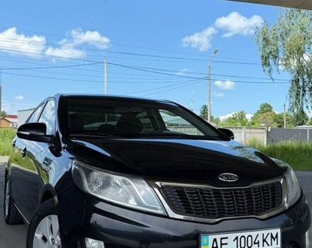 Черный Киа Рио, объемом двигателя 1.59 л и пробегом 204 тыс. км за 7000 $, фото 1 на Automoto.ua