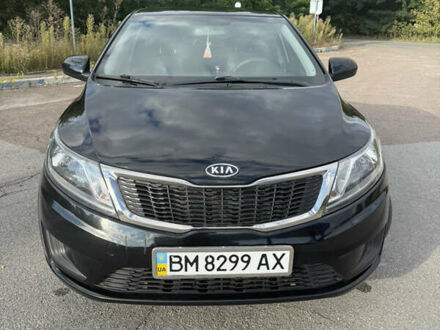 Черный Киа Рио, объемом двигателя 1.4 л и пробегом 74 тыс. км за 8900 $, фото 1 на Automoto.ua