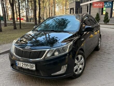 Чорний Кіа Ріо, об'ємом двигуна 1.6 л та пробігом 272 тис. км за 5950 $, фото 1 на Automoto.ua