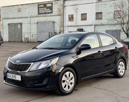 Черный Киа Рио, объемом двигателя 1.4 л и пробегом 305 тыс. км за 4750 $, фото 1 на Automoto.ua