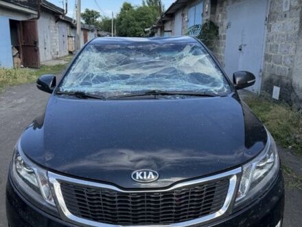 Черный Киа Рио, объемом двигателя 1.6 л и пробегом 195 тыс. км за 3999 $, фото 1 на Automoto.ua