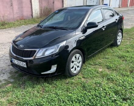 Черный Киа Рио, объемом двигателя 1.4 л и пробегом 212 тыс. км за 7800 $, фото 1 на Automoto.ua