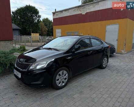 Черный Киа Рио, объемом двигателя 1.4 л и пробегом 87 тыс. км за 7700 $, фото 1 на Automoto.ua