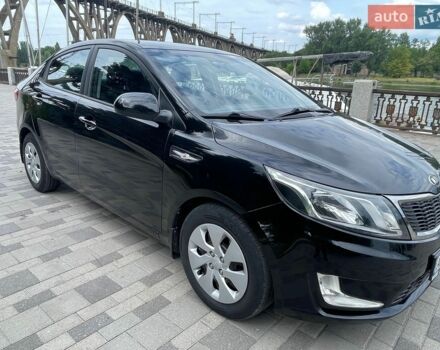 Черный Киа Рио, объемом двигателя 1.4 л и пробегом 89 тыс. км за 8100 $, фото 1 на Automoto.ua
