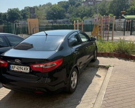 Черный Киа Рио, объемом двигателя 1.4 л и пробегом 115 тыс. км за 8400 $, фото 1 на Automoto.ua