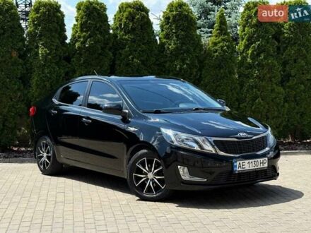 Кіа Ріо 2013 у Дніпро (Дніпропетровську) на Automoto.ua Чорний Кіа Ріо, об'ємом двигуна 1.4 л та пробігом 87 тис. км за 9800 $, фото 1 на Automoto.ua