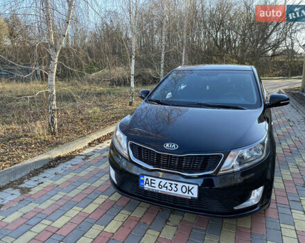 Черный Киа Рио, объемом двигателя 1.6 л и пробегом 170 тыс. км за 8600 $, фото 1 на Automoto.ua