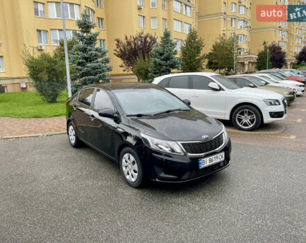 Чорний Кіа Ріо, об'ємом двигуна 1.4 л та пробігом 136 тис. км за 7950 $, фото 1 на Automoto.ua