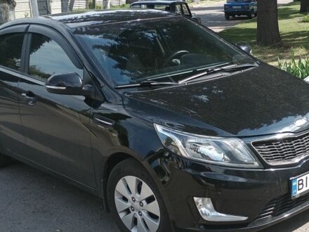 Кіа Ріо 2013 у Лубнах на Automoto.ua Чорний Кіа Ріо, об'ємом двигуна 1.6 л та пробігом 139 тис. км за 9000 $, фото 1 на Automoto.ua