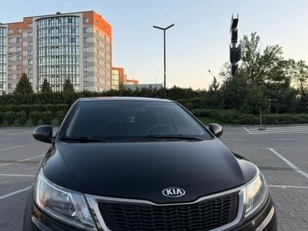 Черный Киа Рио, объемом двигателя 1.4 л и пробегом 90 тыс. км за 7500 $, фото 1 на Automoto.ua