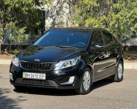 Черный Киа Рио, объемом двигателя 1.59 л и пробегом 87 тыс. км за 9900 $, фото 1 на Automoto.ua