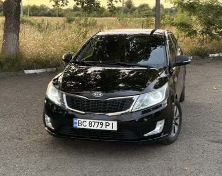 Черный Киа Рио, объемом двигателя 1.6 л и пробегом 165 тыс. км за 7800 $, фото 1 на Automoto.ua