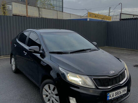 Черный Киа Рио, объемом двигателя 1.6 л и пробегом 261 тыс. км за 7650 $, фото 1 на Automoto.ua