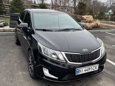 Киа Рио 2013 в Лубнах на Automoto.ua Черный Киа Рио, объемом двигателя 1.59 л и пробегом 147 тыс. км за 9100 $, фото 1 на Automoto.ua