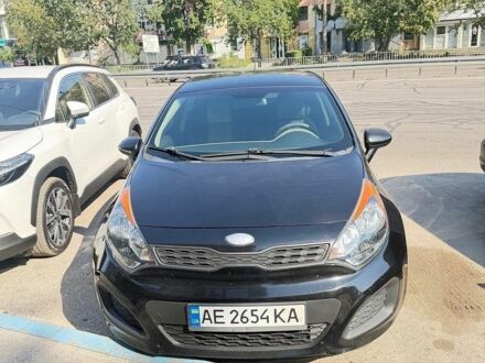 Черный Киа Рио, объемом двигателя 1.59 л и пробегом 133 тыс. км за 7200 $, фото 1 на Automoto.ua