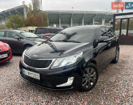 Черный Киа Рио, объемом двигателя 1.6 л и пробегом 170 тыс. км за 7999 $, фото 1 на Automoto.ua