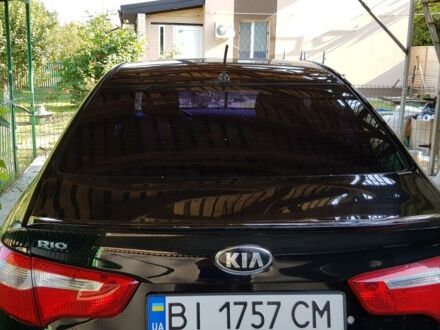 Черный Киа Рио, объемом двигателя 1.4 л и пробегом 68 тыс. км за 7900 $, фото 1 на Automoto.ua