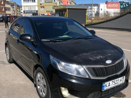 Чорний Кіа Ріо, об'ємом двигуна 1.4 л та пробігом 177 тис. км за 6800 $, фото 1 на Automoto.ua