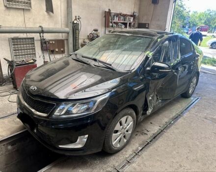 Черный Киа Рио, объемом двигателя 1.6 л и пробегом 105 тыс. км за 2693 $, фото 1 на Automoto.ua