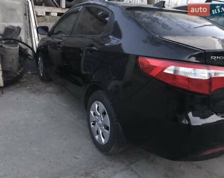 Черный Киа Рио, объемом двигателя 1.4 л и пробегом 102 тыс. км за 2350 $, фото 1 на Automoto.ua