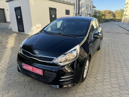 Черный Киа Рио, объемом двигателя 1.4 л и пробегом 159 тыс. км за 11200 $, фото 1 на Automoto.ua