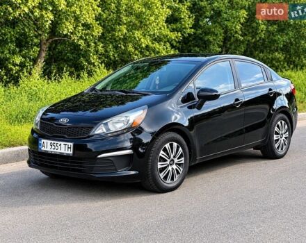 Черный Киа Рио, объемом двигателя 1.59 л и пробегом 218 тыс. км за 7500 $, фото 1 на Automoto.ua