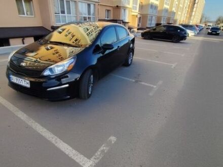 Черный Киа Рио, объемом двигателя 1.59 л и пробегом 190 тыс. км за 8000 $, фото 1 на Automoto.ua